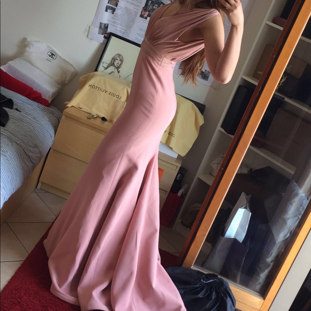 Prom dress! Pink Maxi dress brand new - Picture 4 of 6